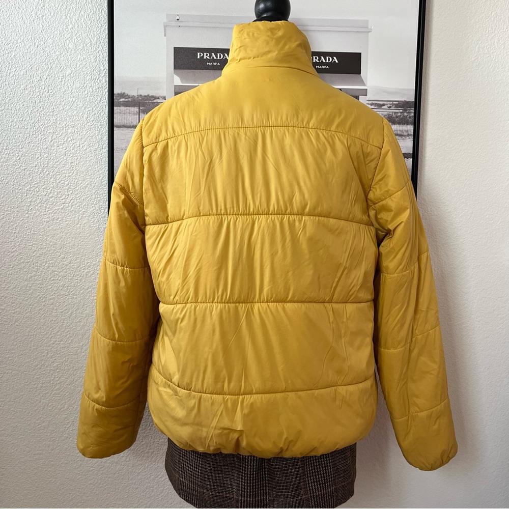 Universal Thread Yellow Puffer Jacket - image 3